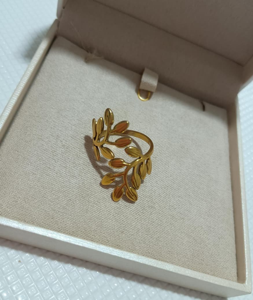 ANEL REGULÁVEL GRÉCIA - AÇO DOURADO - Image 2